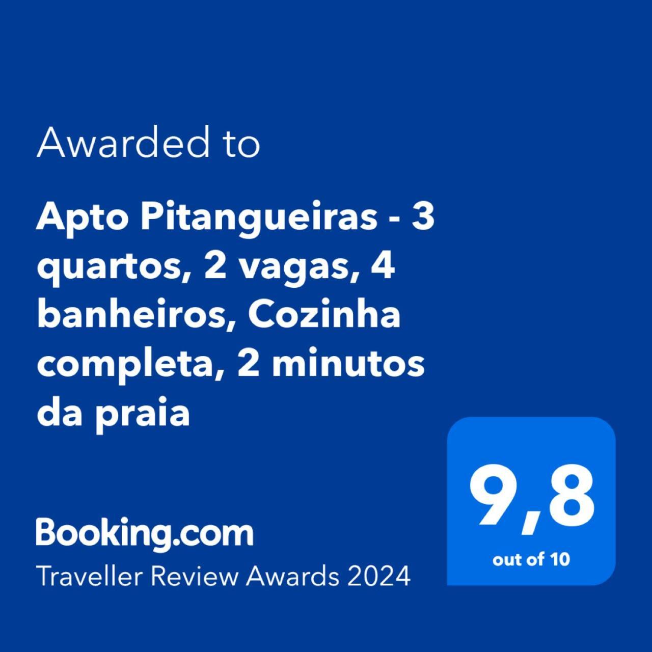 Apto Pitangueiras - 3 Quartos, 2 Vagas, 4 Banheiros, Cozinha Completa, 2 Minutos Da Guarujá